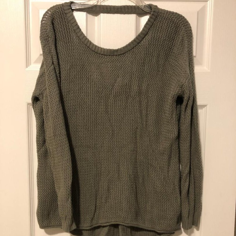 Open Back Sweater